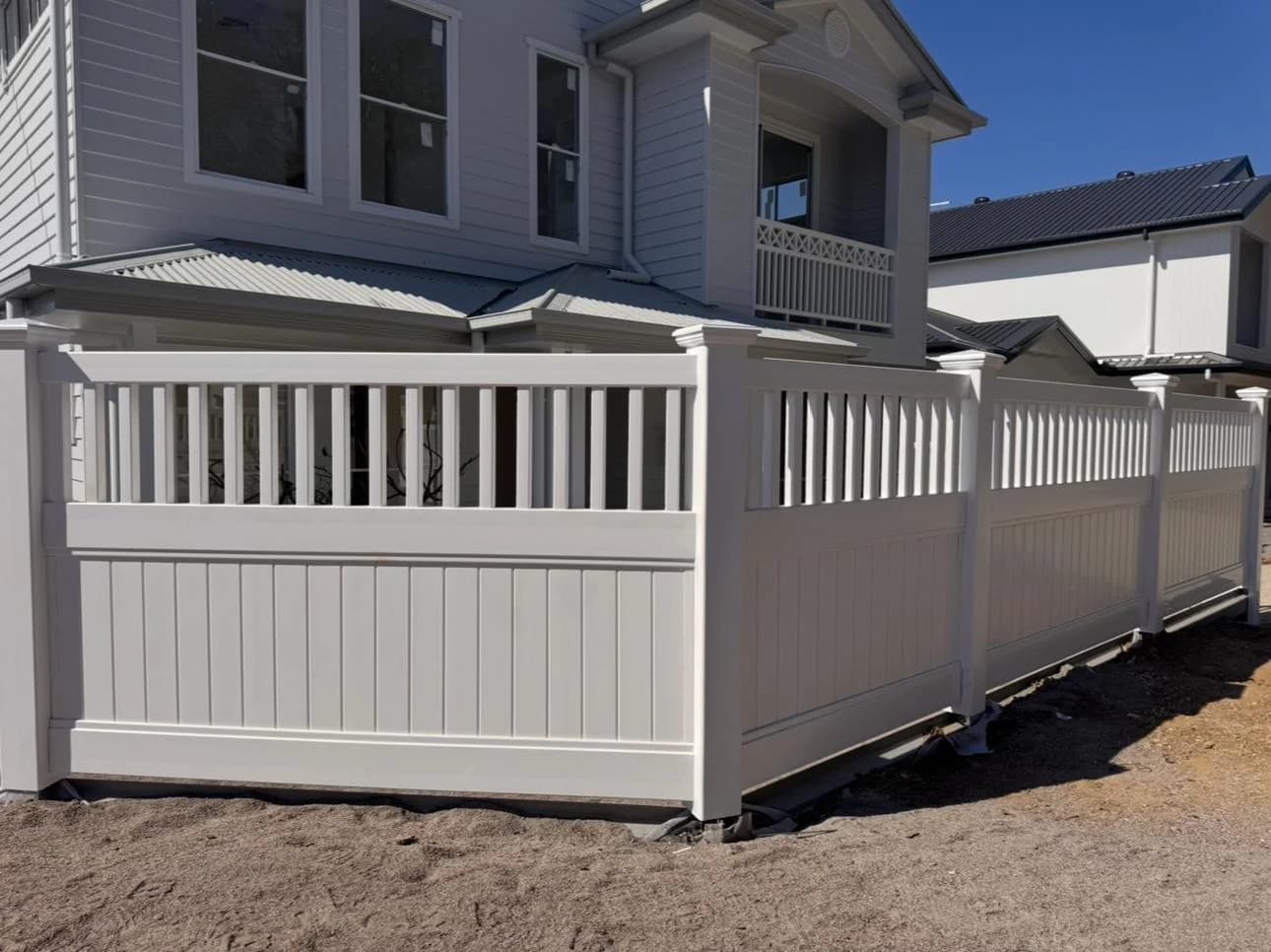 PVC fence Gold Coast installation