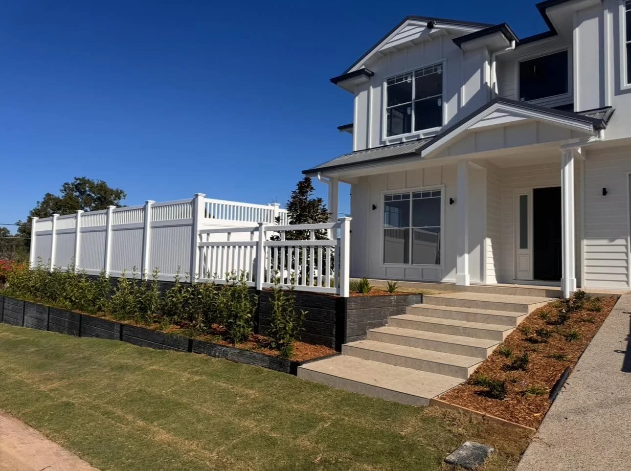 PVC Fencing Gold Coast install